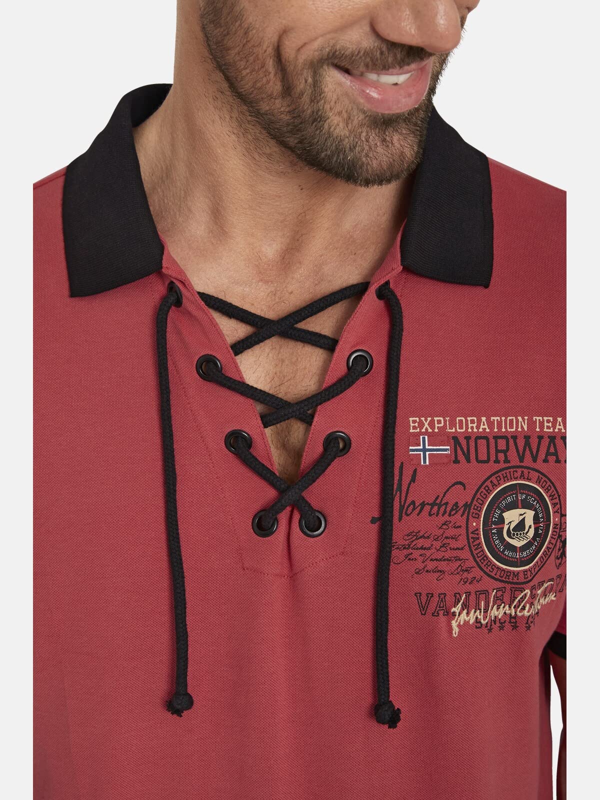 Jan Vanderstorm Herren Doppelpack Poloshirt Eljar | | kurzarm Polohemd | reine Baumwolle | große Größen L-7XL