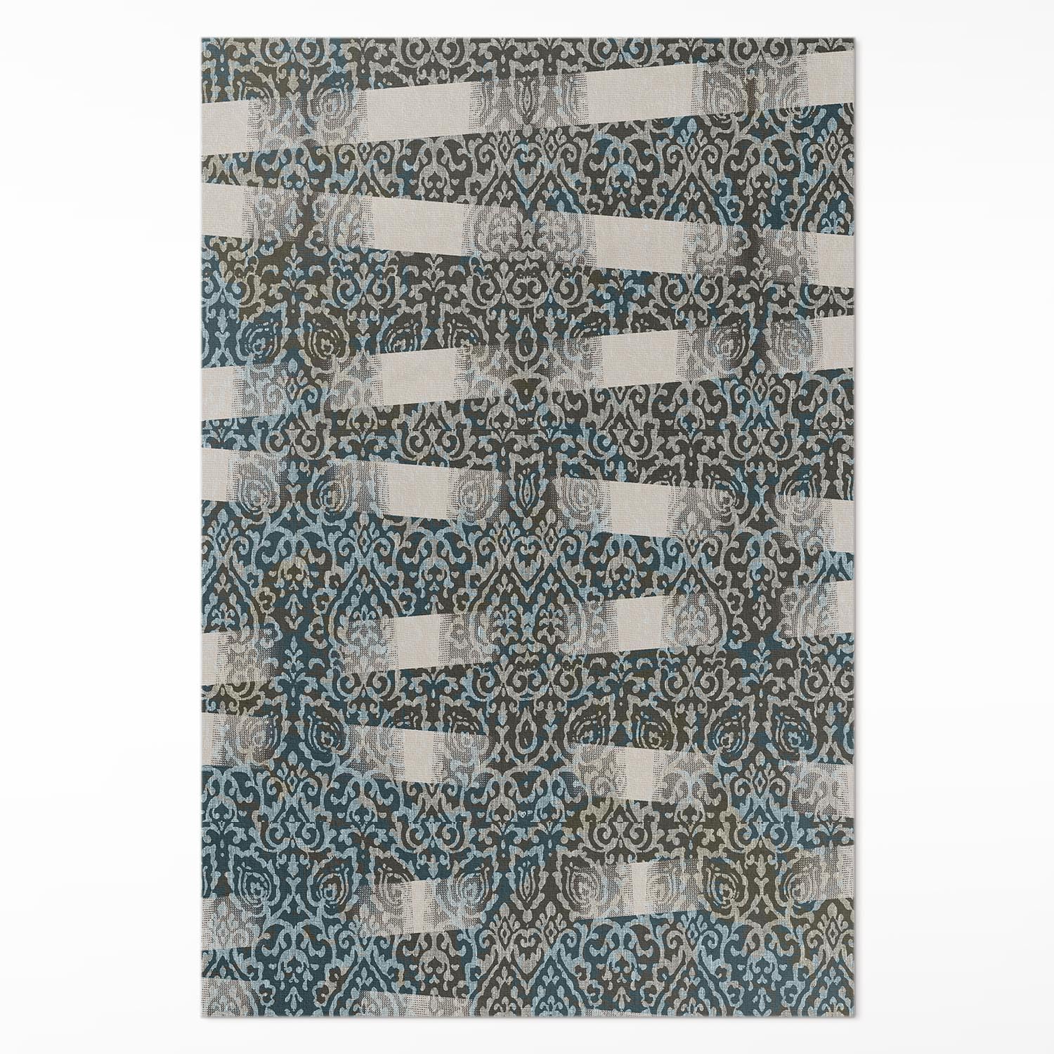 Tapis en vinyle de cuisine rectangulaire déco maison pour chambre et salon Floorart
