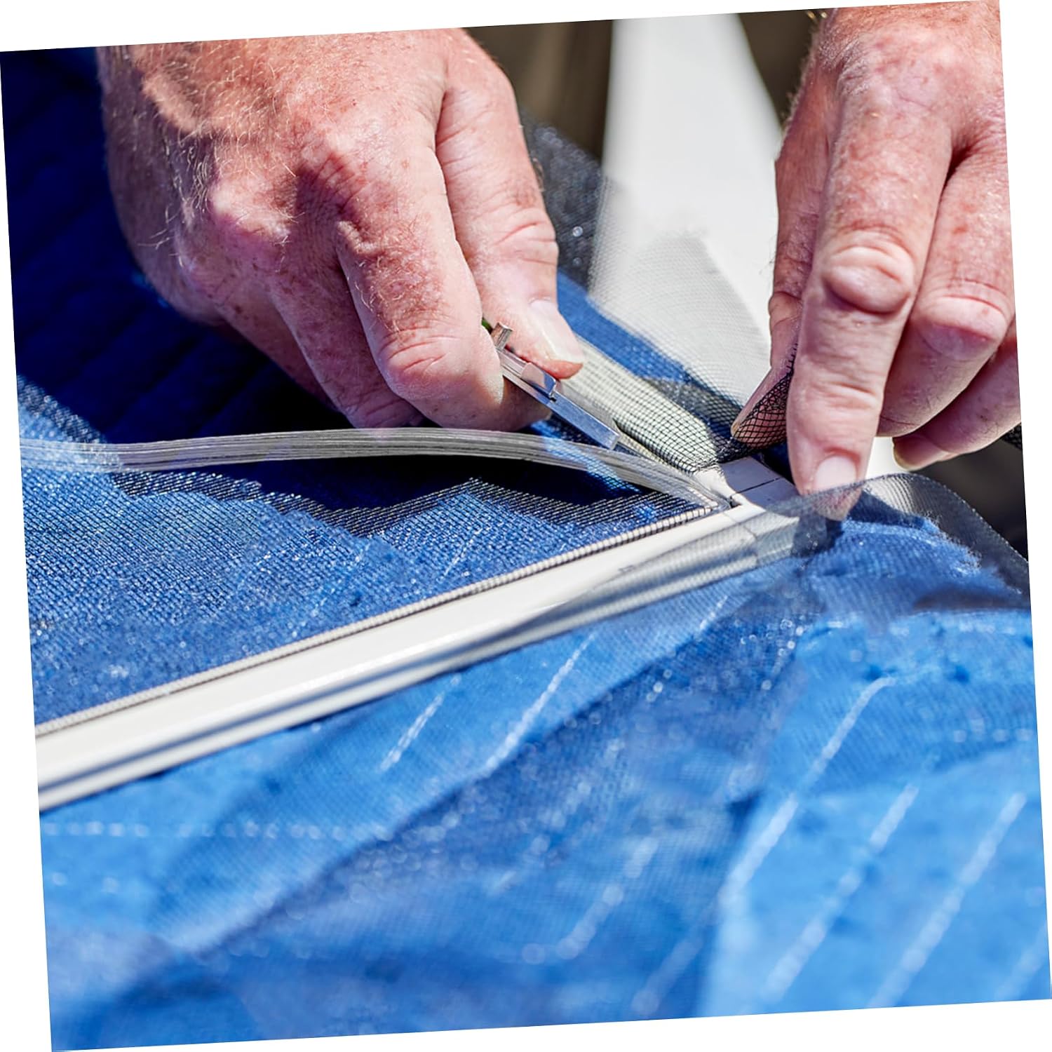 GLEAVI Window Screen Spline Bull Tendon Seal Strip for Windows Easy Install Screen Door Kit Secure Fit for Dust Protection