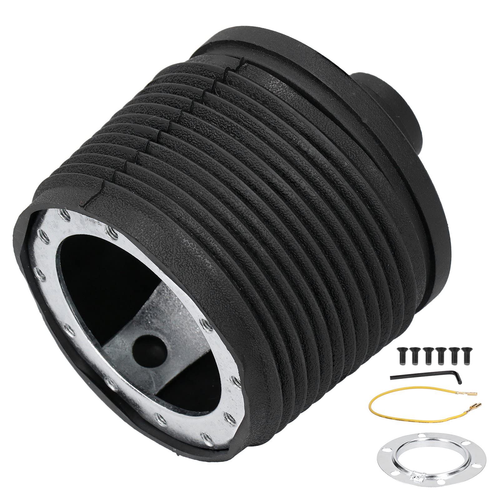 Moyeu de Volant pour 206 1998 2016, Adaptateur de Volant Compatible pour Intérieur d'automobile