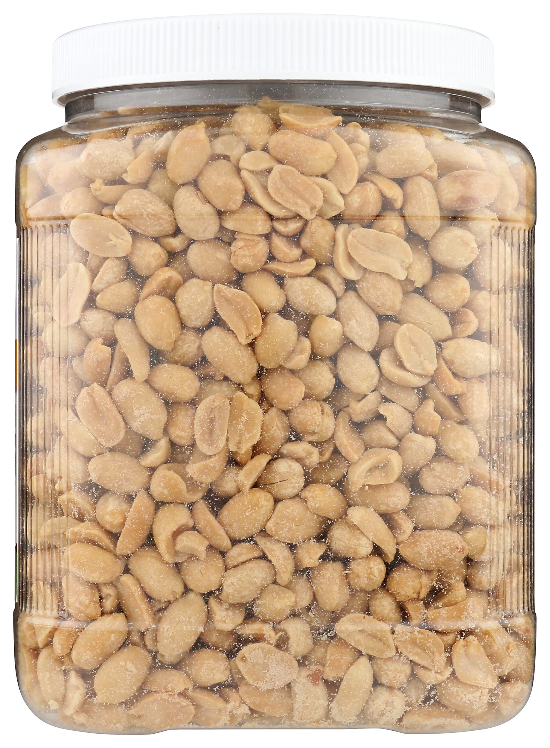 Aurora Products Organic Roasted & Salted Peanuts, 44 Oz