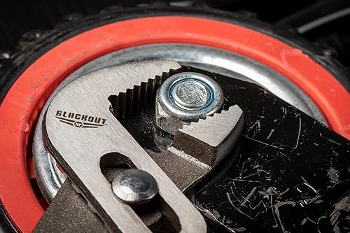 Miniatura 7 de Blackout XP Juego de 10 alicates con bolsa de transporte con cremallera, punta de aguja, cortadores de alambre, junta deslizante y alicates de