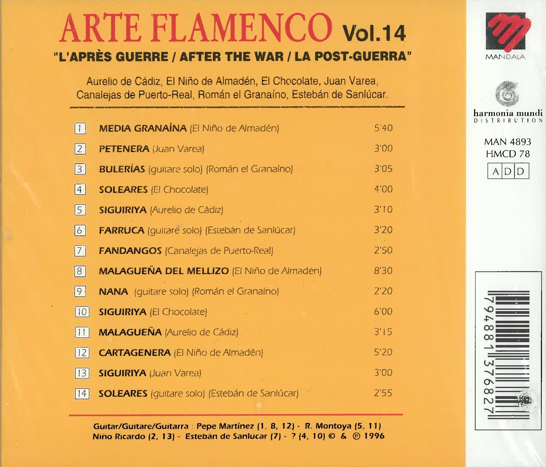 Arte Flamenco Vol 14