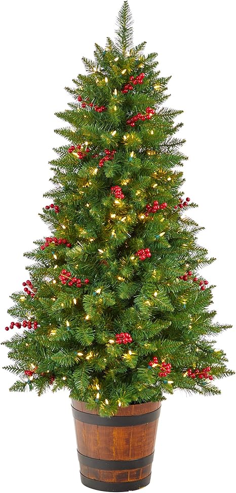 5ft pre lit christmas tree