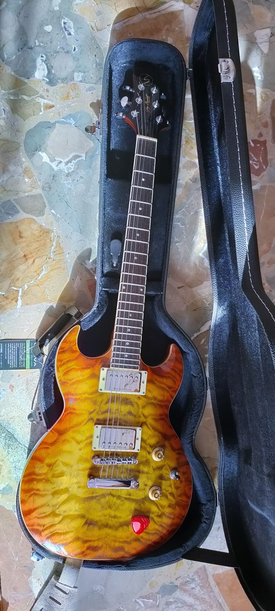 Custodia Per Chitarra GEWA SG Flat Top Economy - Astuccio Protettivo Leggero - Foto 5