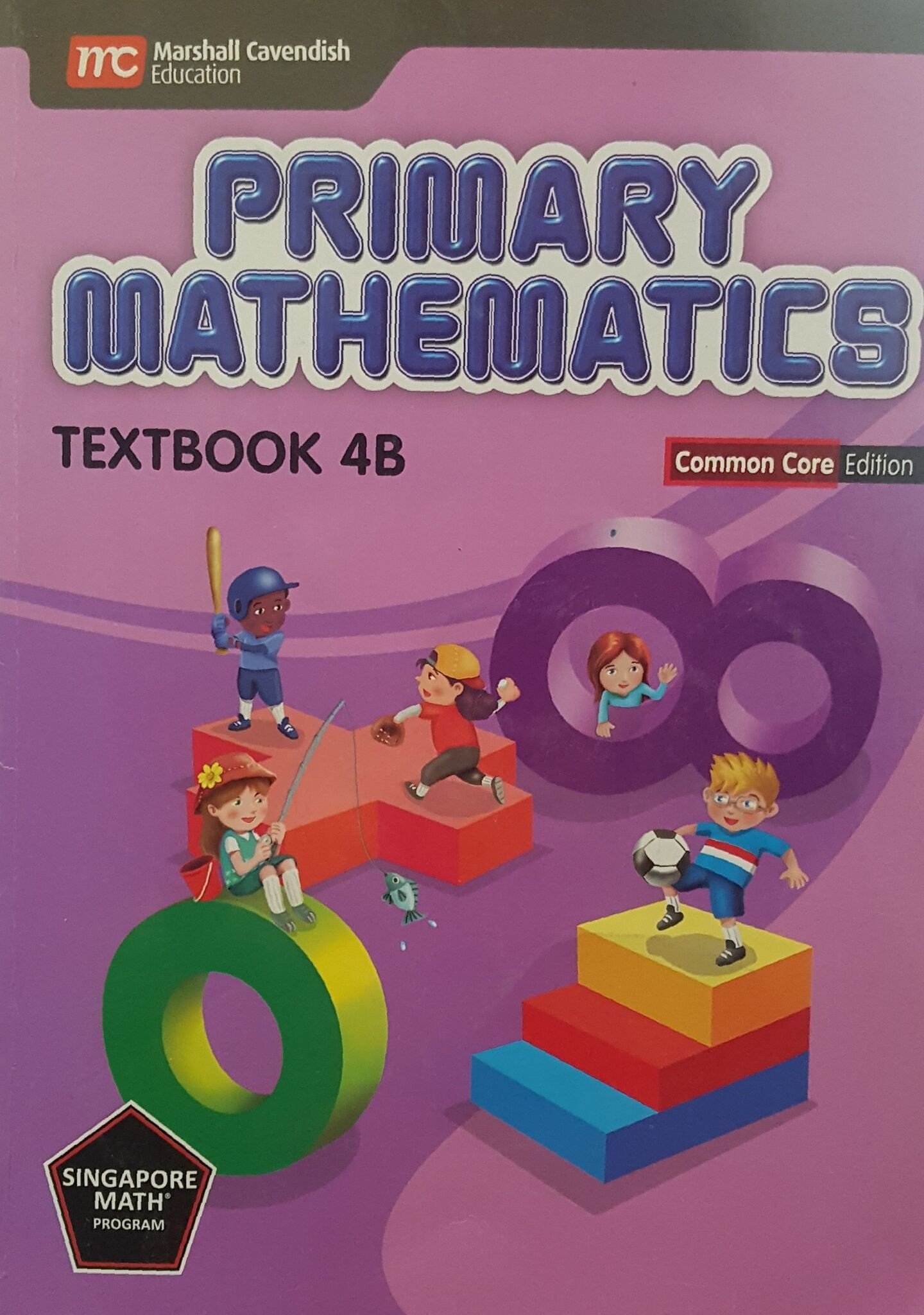 Singapore Math: Primary Math Common Core Textbook 4B