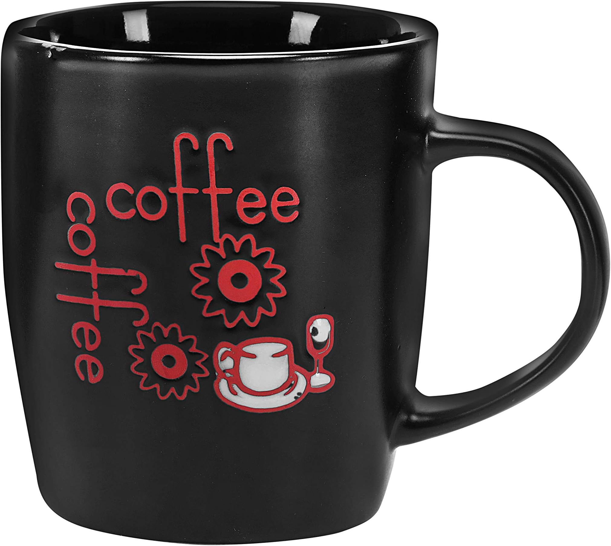 RF2921-Fb 355ml REUsable Ceramic Tea Mug - Multicolor