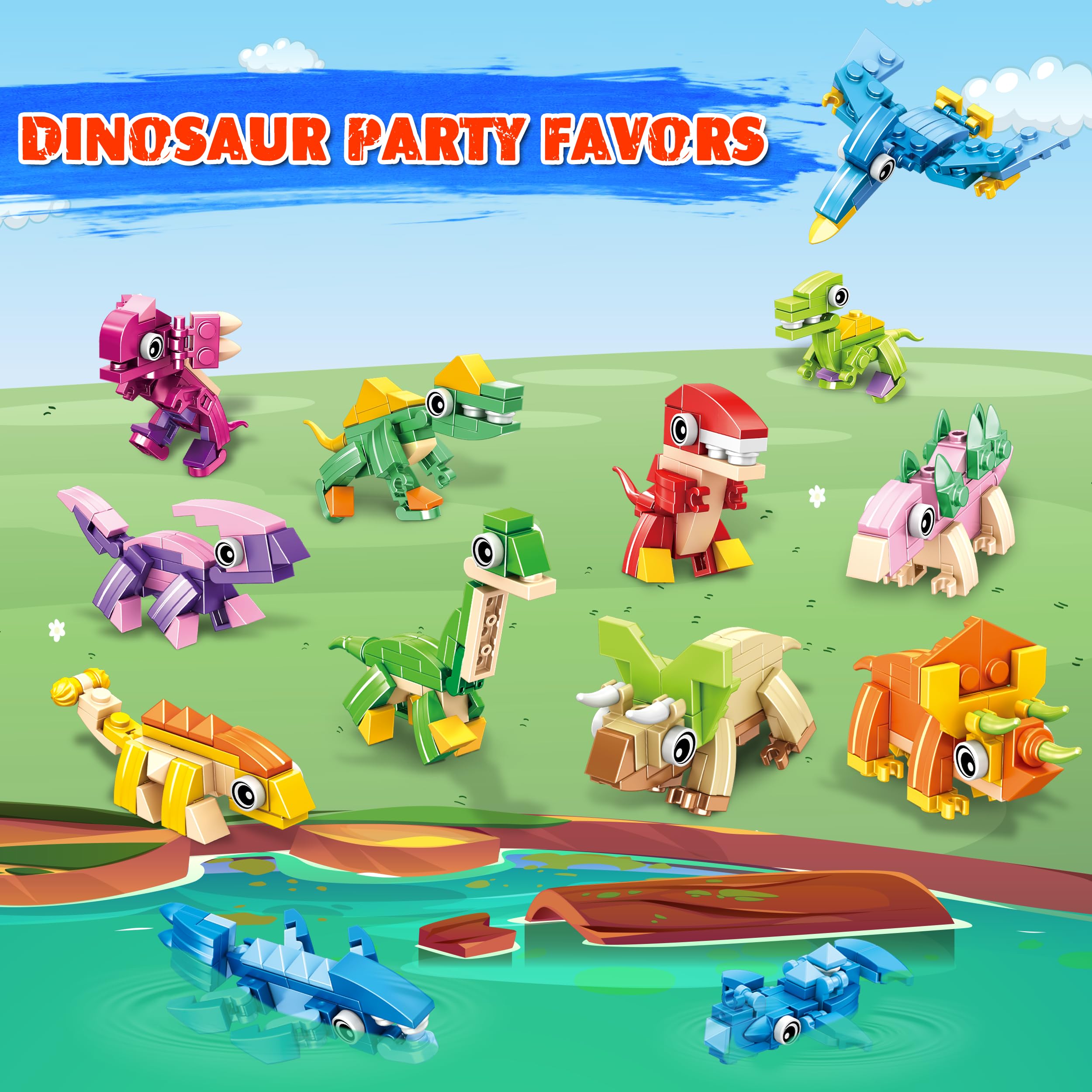 Amazon.com: LINAYE 12 Packs Dinosaur Party Favors for Kids - 417