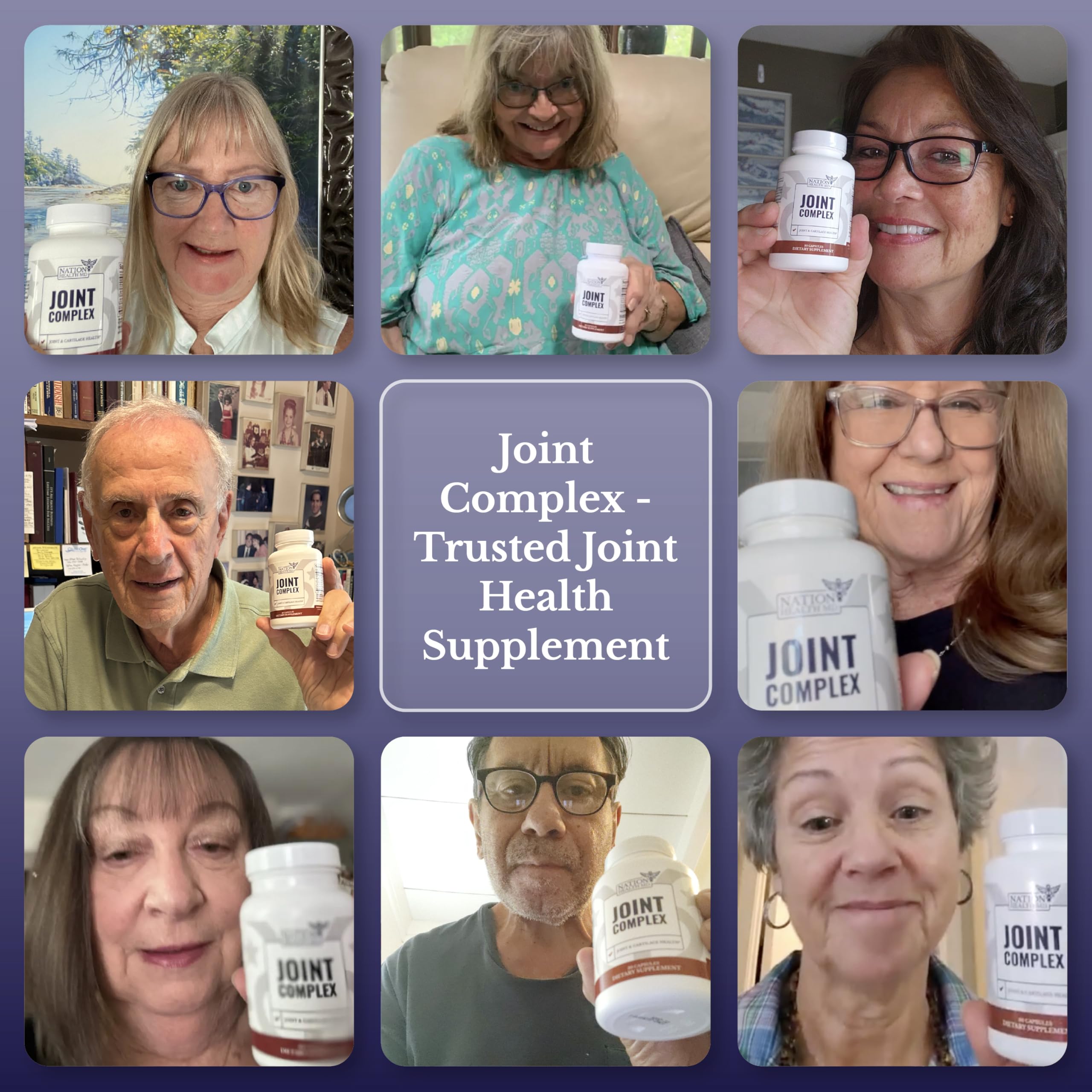 Joint Complex Joint Support Supplement with Turmeric, NEM, Boswellia & Collagen