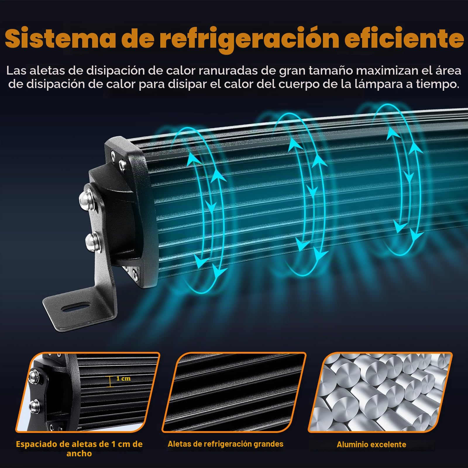 AUXTINGS Barra de luz LED curvada de 52 pulgadas 675W haz de inundación lente de triple fila luces de buceo con kit de arnés de cableado para todoterreno ATV AWD SUV 4WD 4x4, conector DT de 12V 24V
