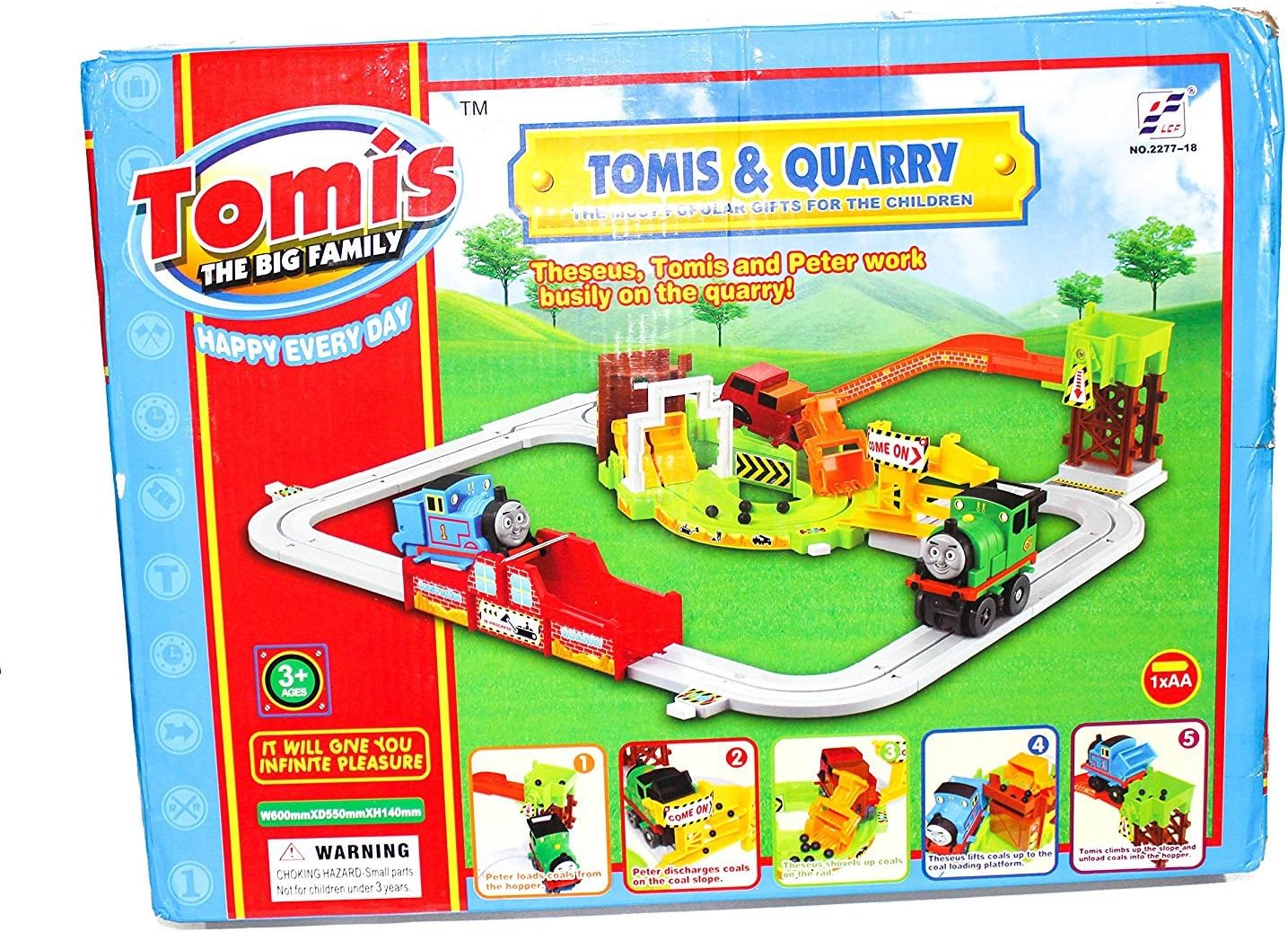 BABY N TOYYS Thomas Quarry Train Set