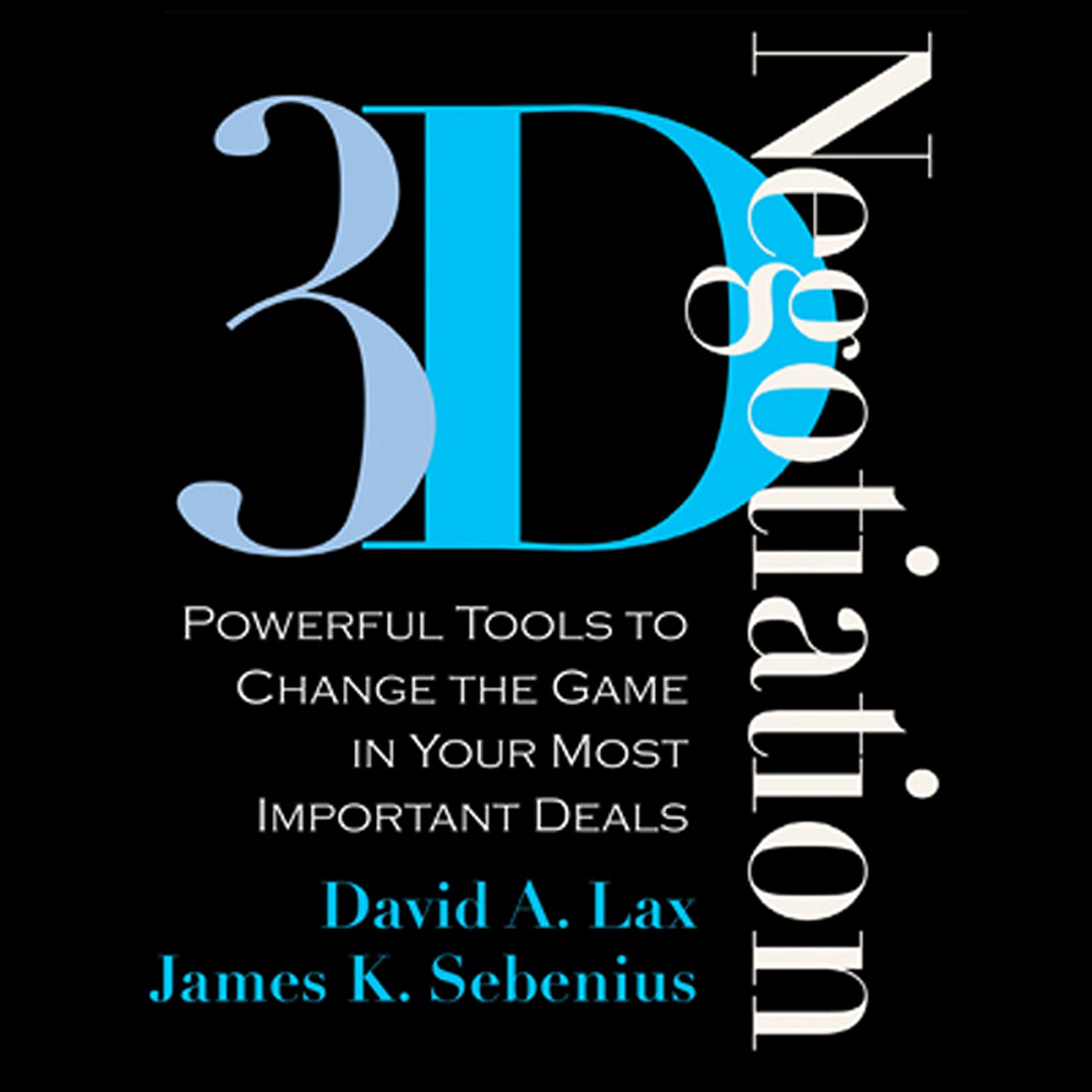 Cover art for 3-D Negotiation