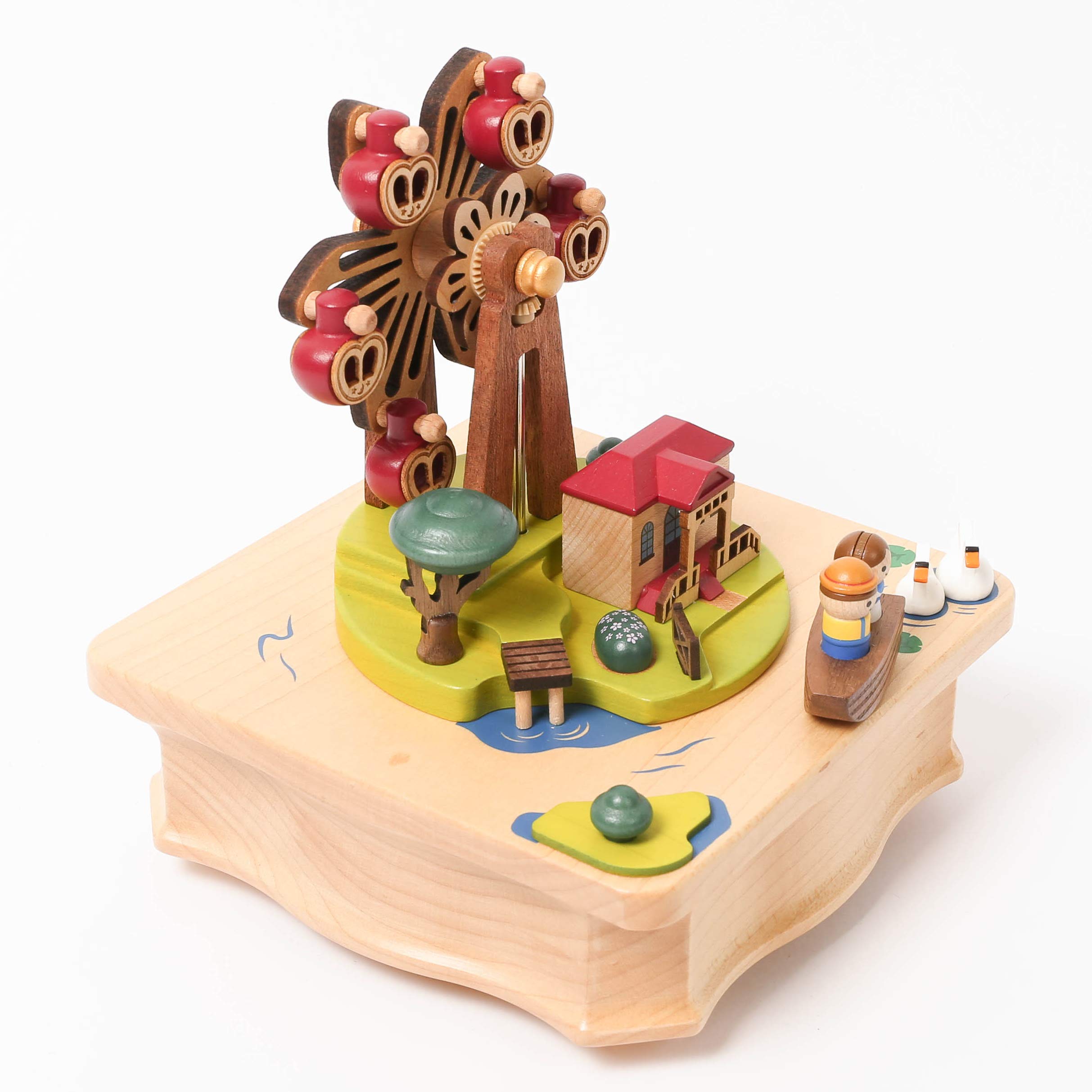 新品 Wooderful life ウッドミュージックボックス Amazon.com: WOODERFUL LIFE Music Box Wooden | Adventures of