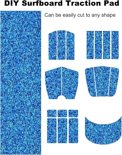 Miniatura 66 de Hjdeck Sufboard Pad universal de espuma EVA para suelo de lancha, hoja de cubierta autoadhesiva, antideslizante, tapete de agarre de cubierta