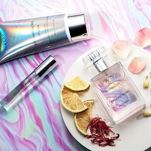 Miniatura 5 de Bergamot Shores Spa Kit – Regalo de cuidado personal para mamá con perfume, loción corporal y Eau de Toilette Spray – Regalo de cumpleaños para