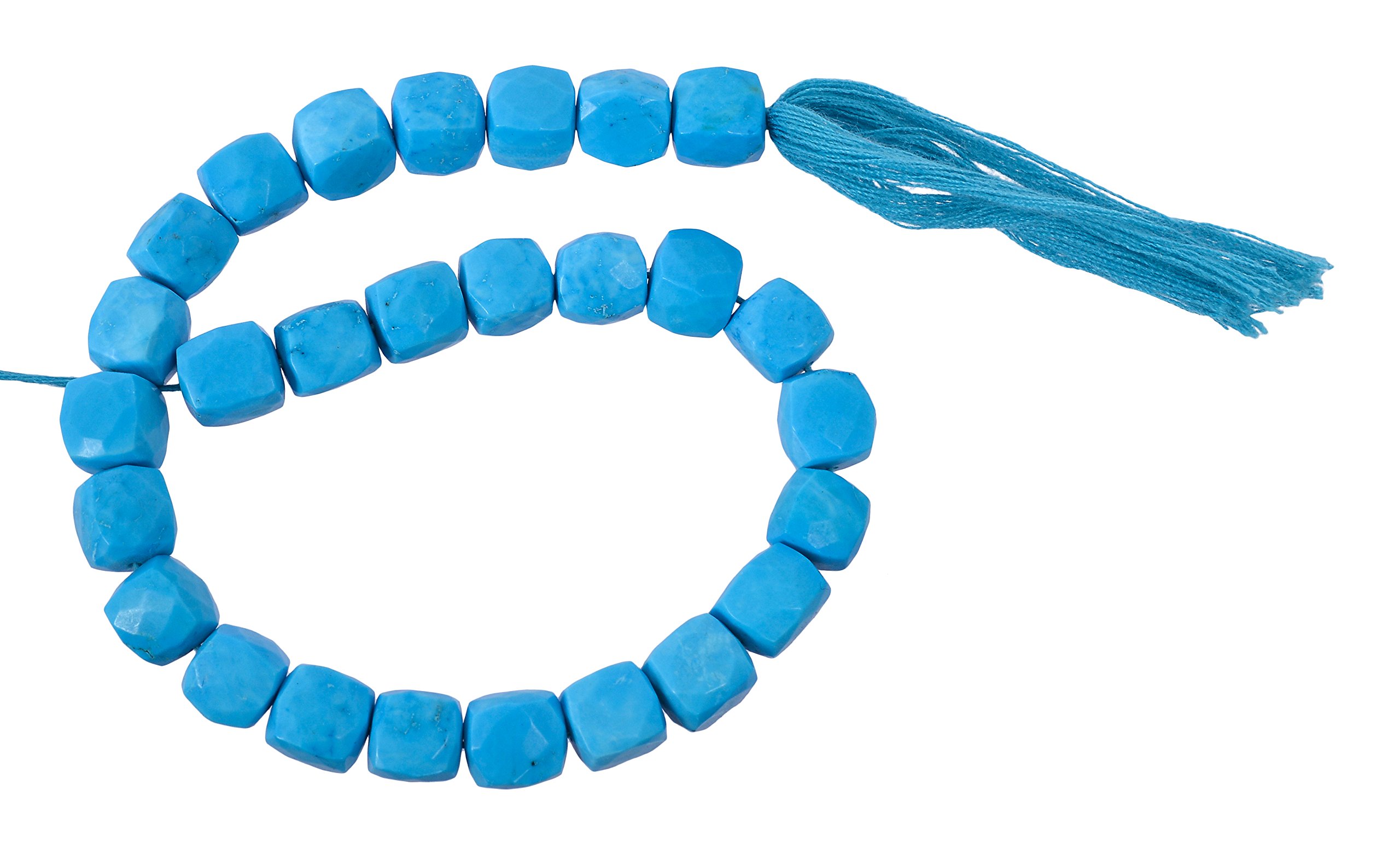Blue Crystal Beads for Women - Pack of 50 (BD24)-image-4