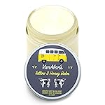 Vanman\'s Tallow and Honey Balm - Tallow Face Moisturizer with Grass-Fed/Finished Beef Tallow for Skin and Essential Oils, Organic Raw Honey and Beeswax, Cold Pressed Olive Oil - 2 oz