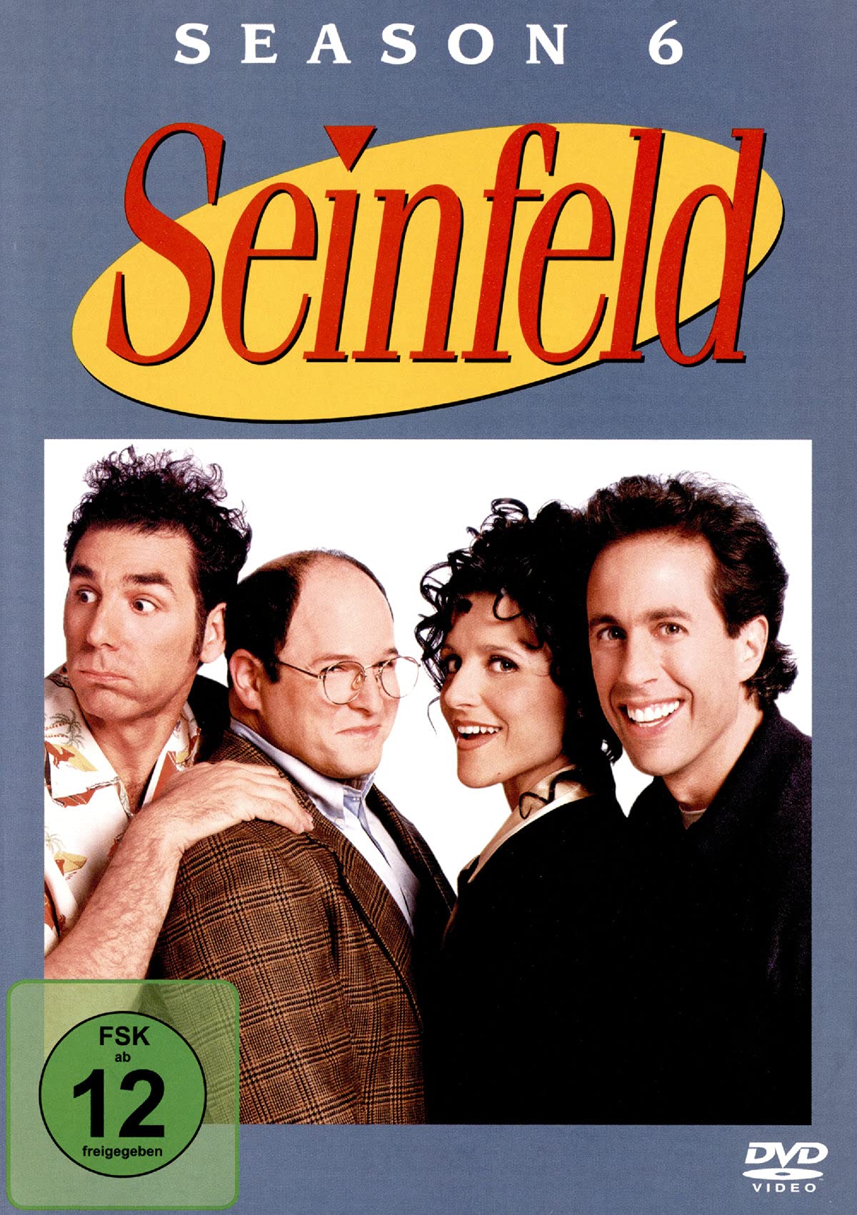 Seinfeld - Season 6 (DVD, Alemania) para amantes de las comedias clásicas
