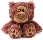 GUND Philbin Teddy Bear, Little Stuffed Animals, Classic Plush Toys for Ages 1 and Up, Chocolate Brown, 7” | Soft Inspire Tactile Sensory Details Inspire Nurturing and Self-Soothing Skills For Early Pretend Play, Sized for Travel Play