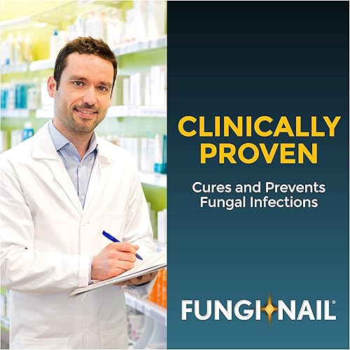 Miniatura 13 de Fungi-Nail Solución líquida antifúngica, mata los hongos que pueden provocar uñas y pie de atleta con tolnafato y clínicamente probado para curar