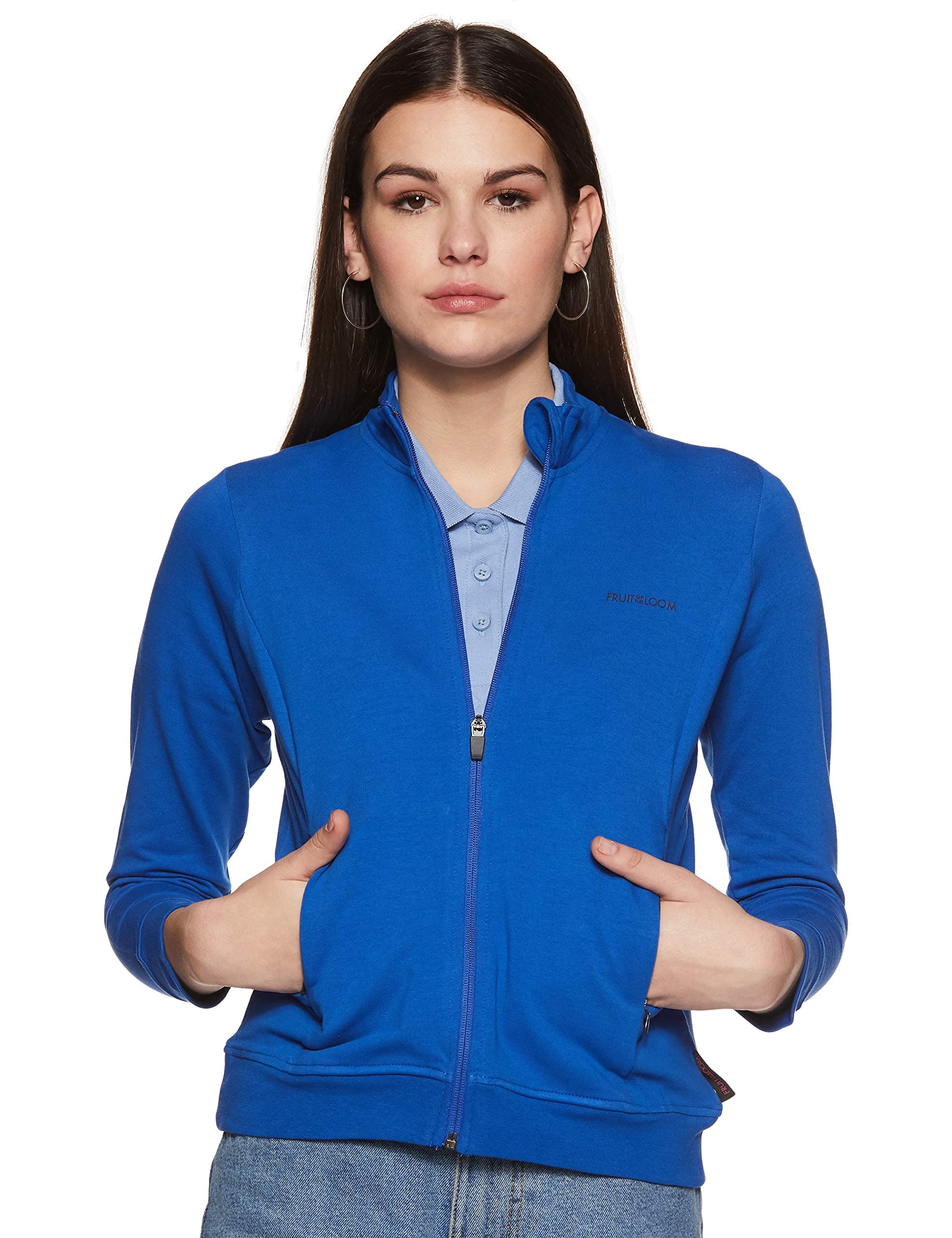 fruit of the loom Women's Cotton Crew Neck Sweatshirt-picture-49