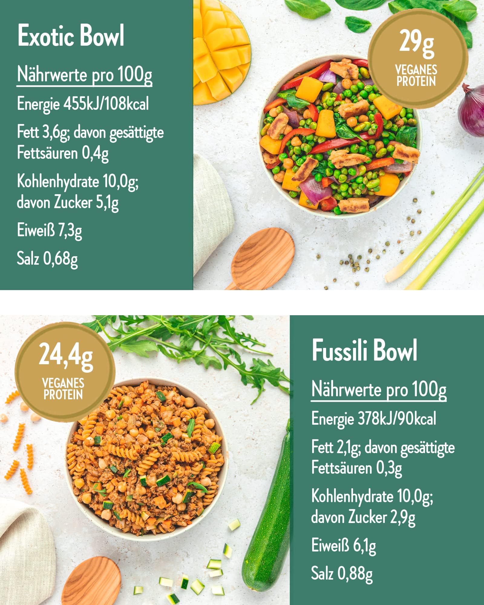 LiveFresh Fajita Mexican | 14 x 400g vegane Diät Feriggerichte | Low Carb Lebensmittel mit 32g Protein und nur 480 kcal pro Portion | Schnell zubereitet | Schonend schockgefrostet