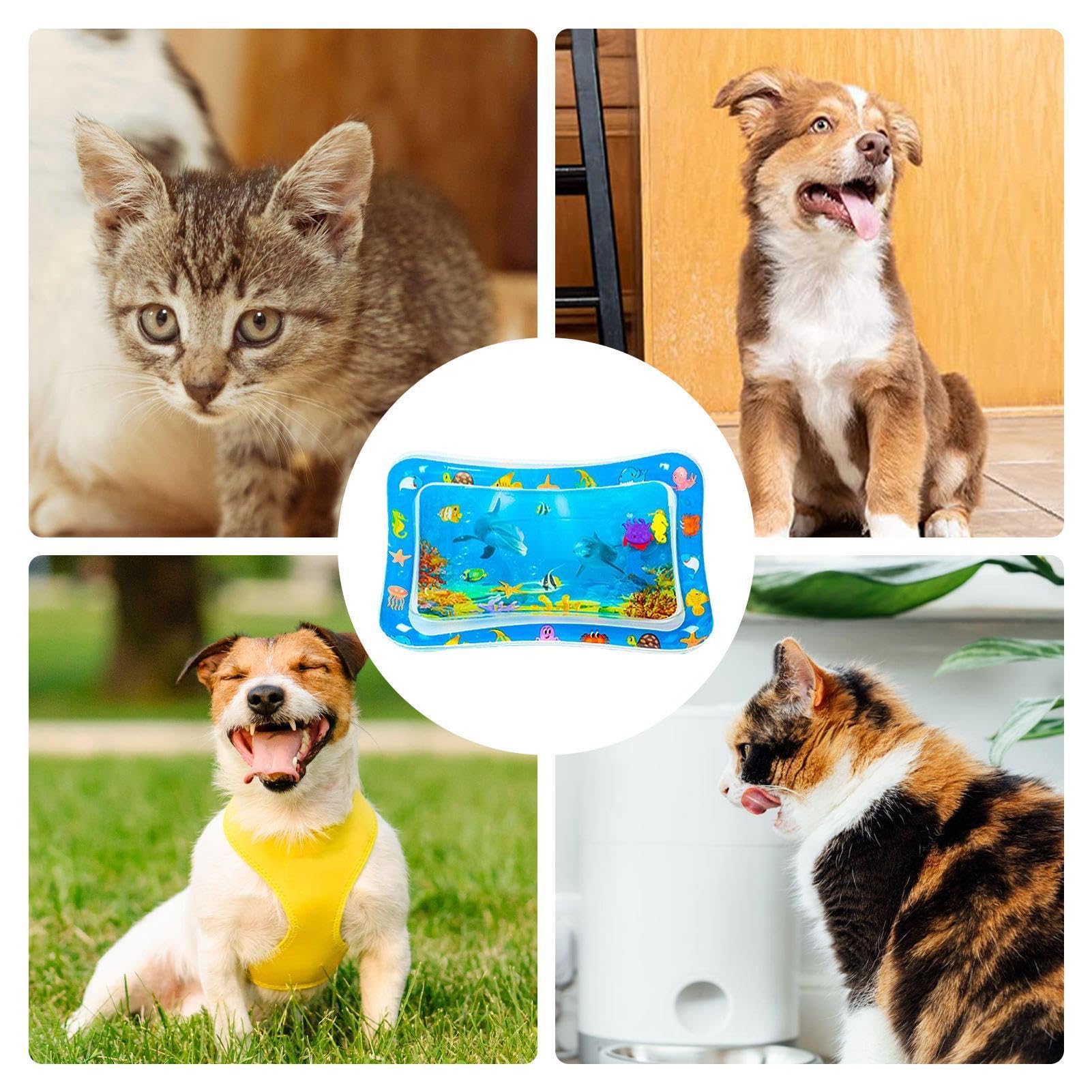 Tappetino Raffreddamento Per Gatti - Gonfiabile Con Sensore Acqua - Foto 12