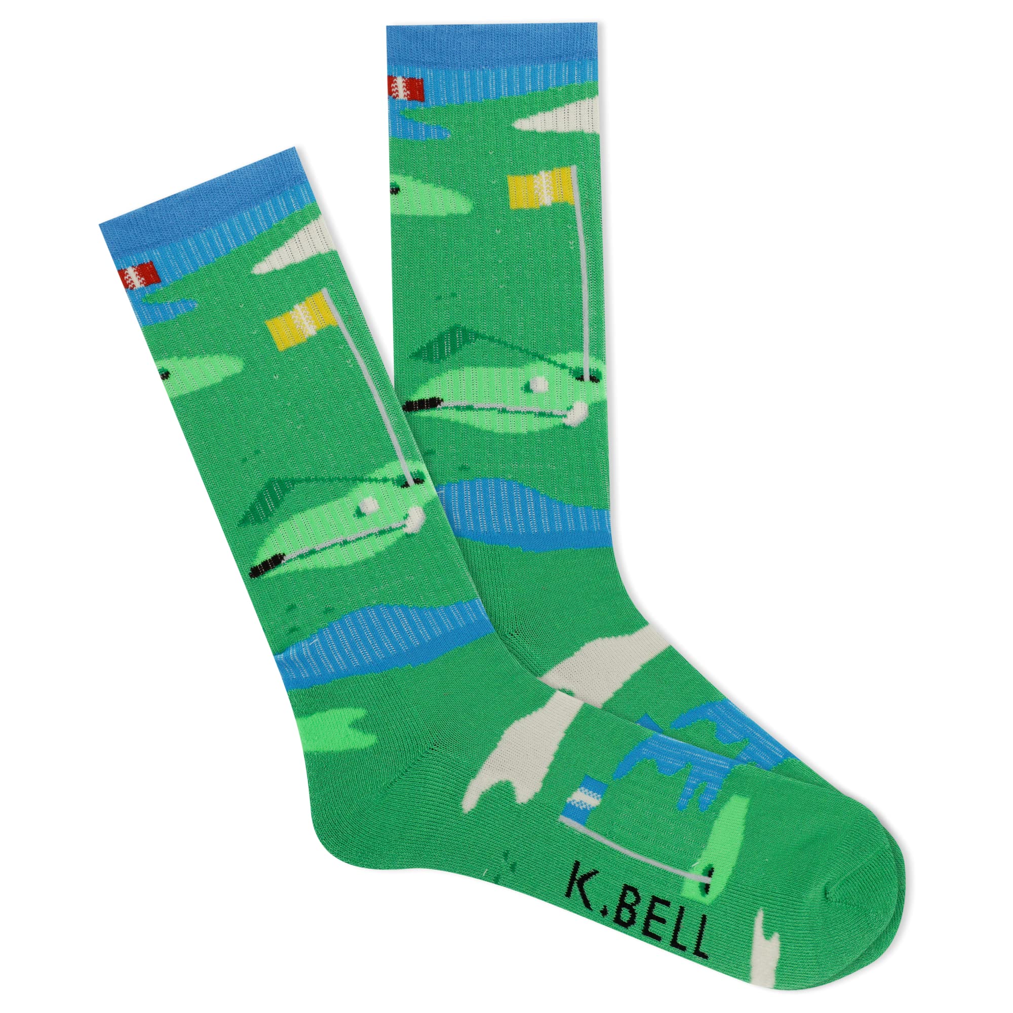 K. Bell - Calzini da golf da uomo