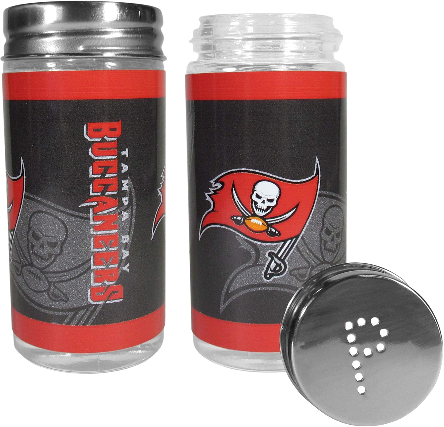 NFL Siskiyou Sports Fan Shop Tampa Bay Buccaneers 2pc BBQ Set with Tailgate Salt & Pepper Shakers One Size Team Color
