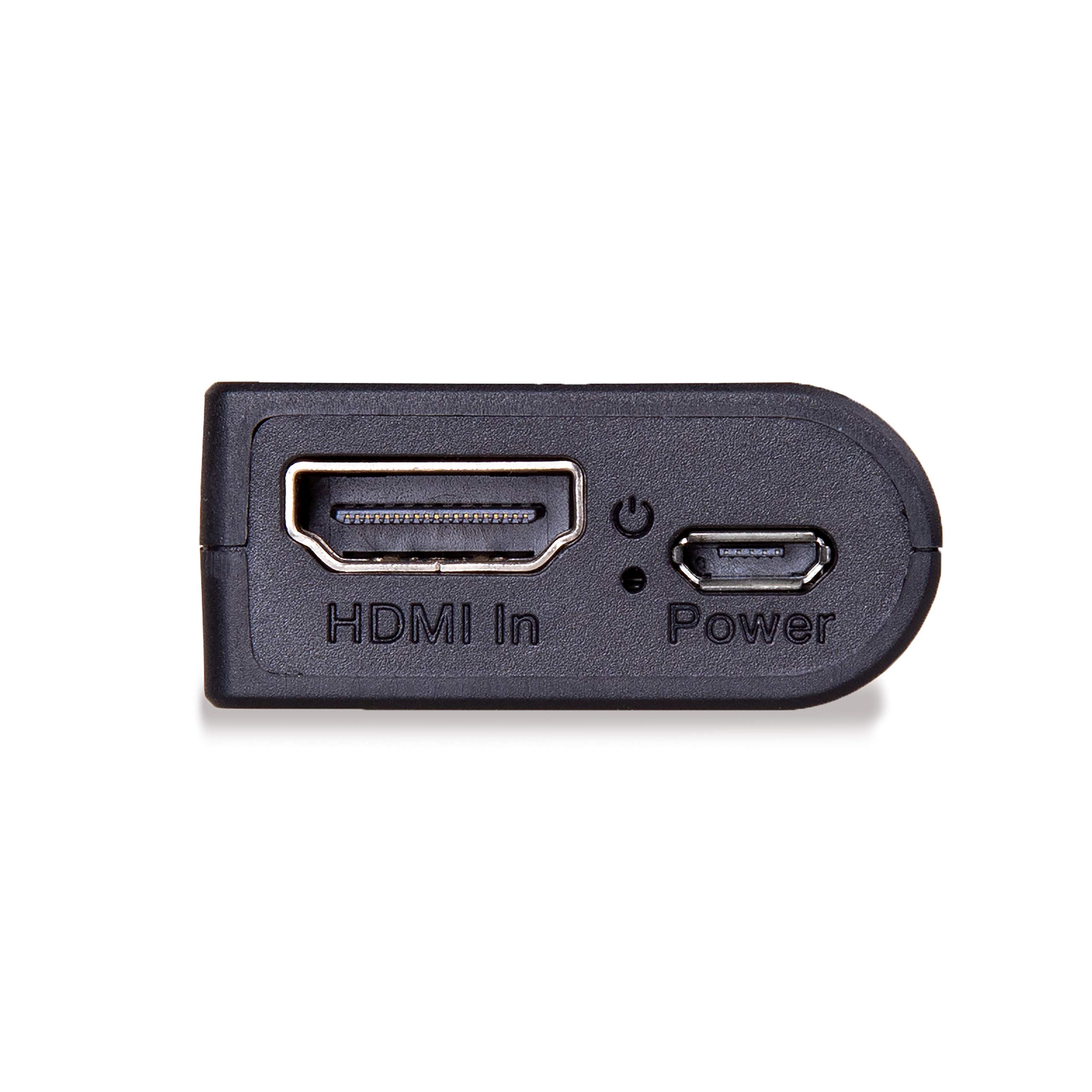 HDMI Extender UTP - Marmitek MegaView 63 - Extensor HDMI a través de 1 cable CAT 5 (UTP) - Full HD - 1080P - PoC (Power Over Cable) - 40m - Vea su contenido HD en cualquier otro lugar de su televisor