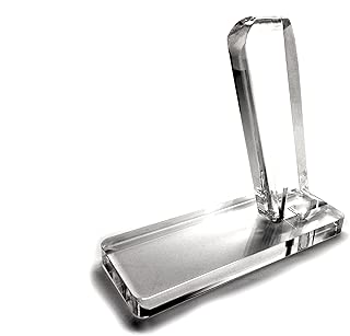 NO-M.A.R Universal Double Stack Clear Acrylic 9mm 40s&w 10mm 45acp Pistol Display Stand - coolthings.us