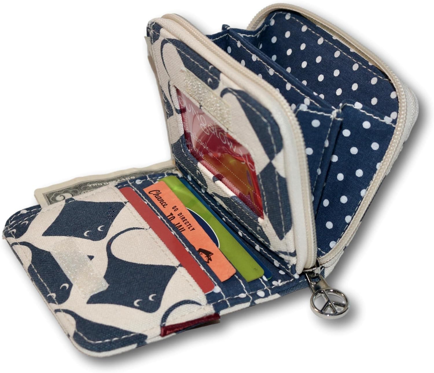 bungalow 360 Billfold Vegan Wallet (Stingray)
