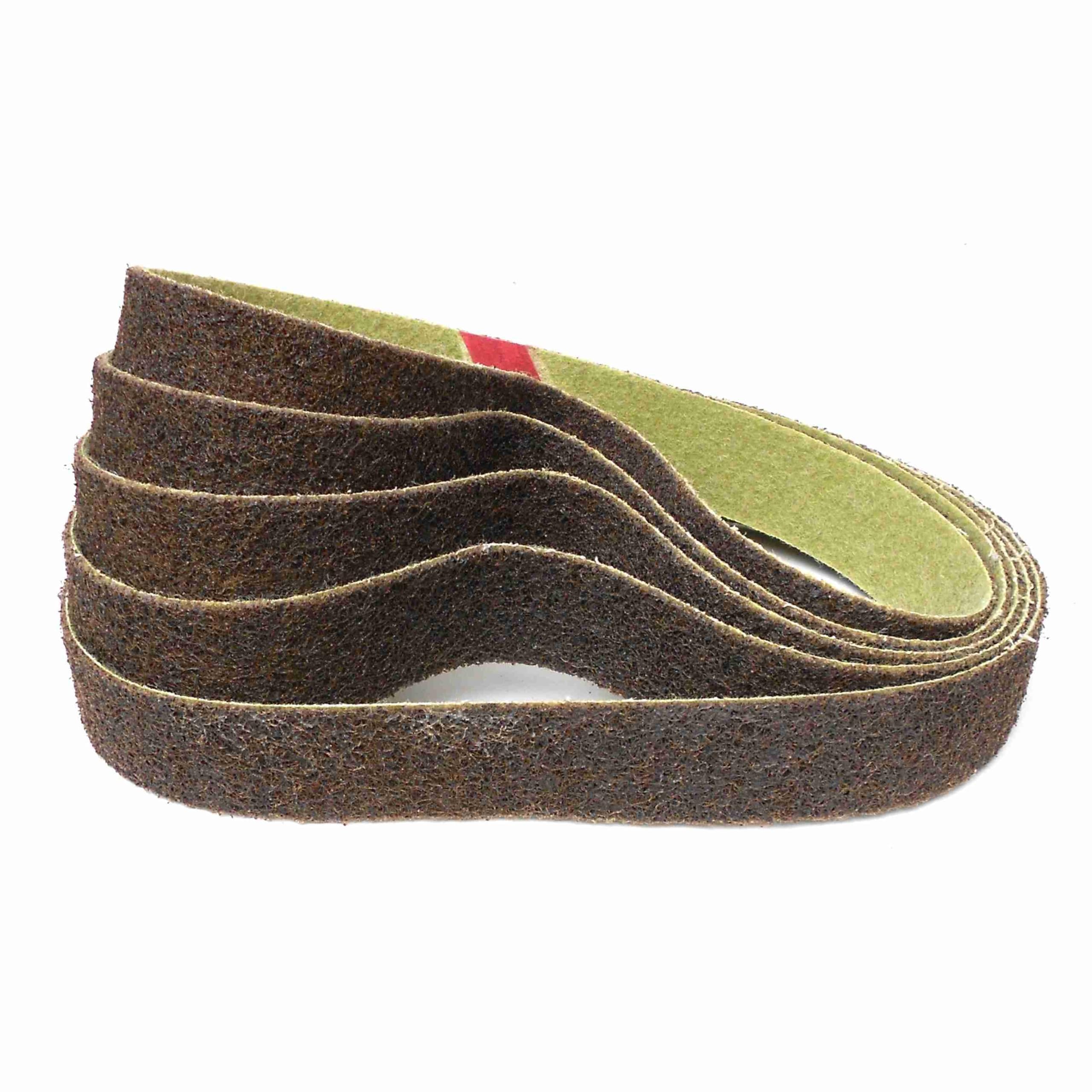 Pro Line Banda de lija de fieltro, 40 x 760 mm, 5 unidades, grano: coarse/grueso/marrón (P80+)