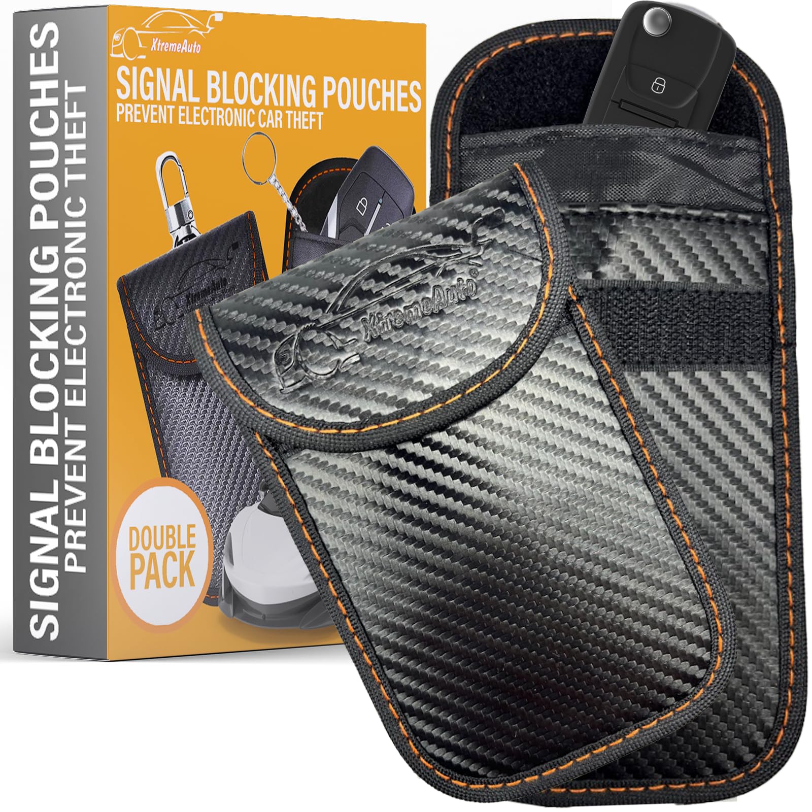 Xtremeauto Car Key Signal Blocker Pouch 2 Pack