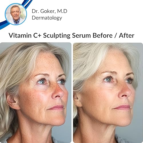 Vista 7 de LeVaye - Suero de vitamina C, suero facial antienvejecimiento, 15% de vitamina C, ácido ferúlico, niacinamida, ácido hialurónico, péptidos