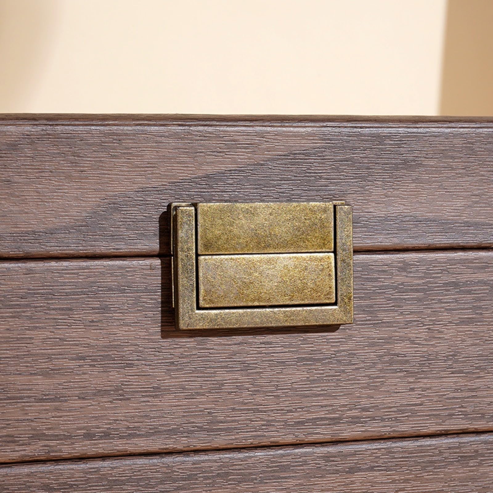 Milageto Estuche para Relojes con Cajón | Elegante, Práctico, Organizador Relojes con Ranuras, para Dormitorio, Coleccionistas, Hombres