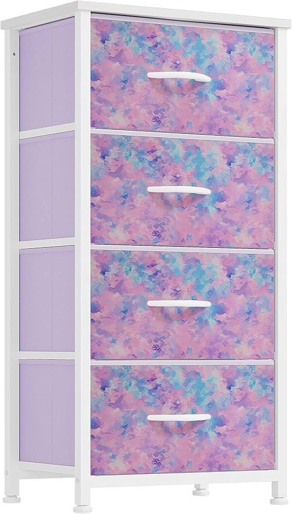 Amazon.com: DWVO Dresser with 4 Drawers - Storage Tower Unit