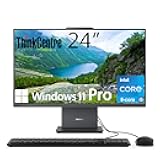 Lenovo ThinkCentre All-in-One Desktop Computer, 24