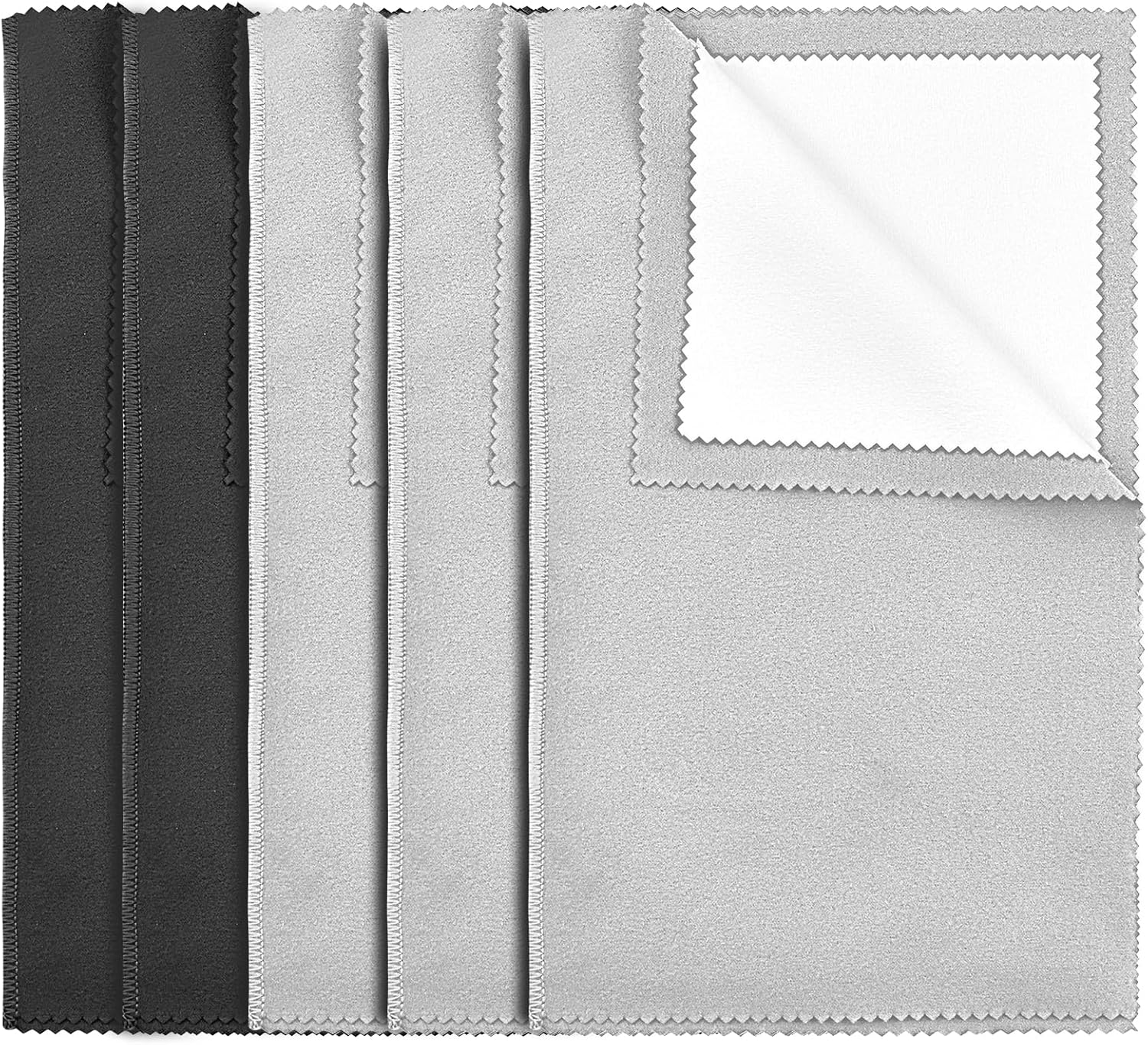 5Pcs Silver Polishing Cloth Jewelry Cleaning Cloth Jewelry Cleaner
