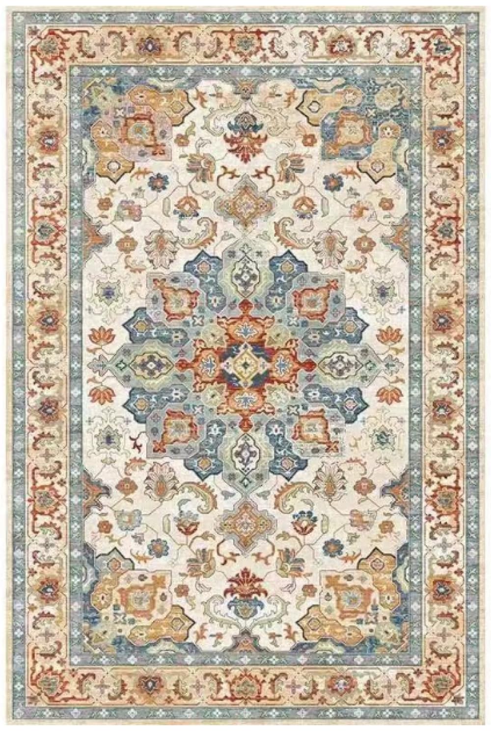 Tapis Vintage Tapis De Salon Tapis De Sol De Luxe Tapis De Sol pour Chambre À Coucher Salle À Manger Tapis Traditionnel pour Bureau Tapis Ethnique