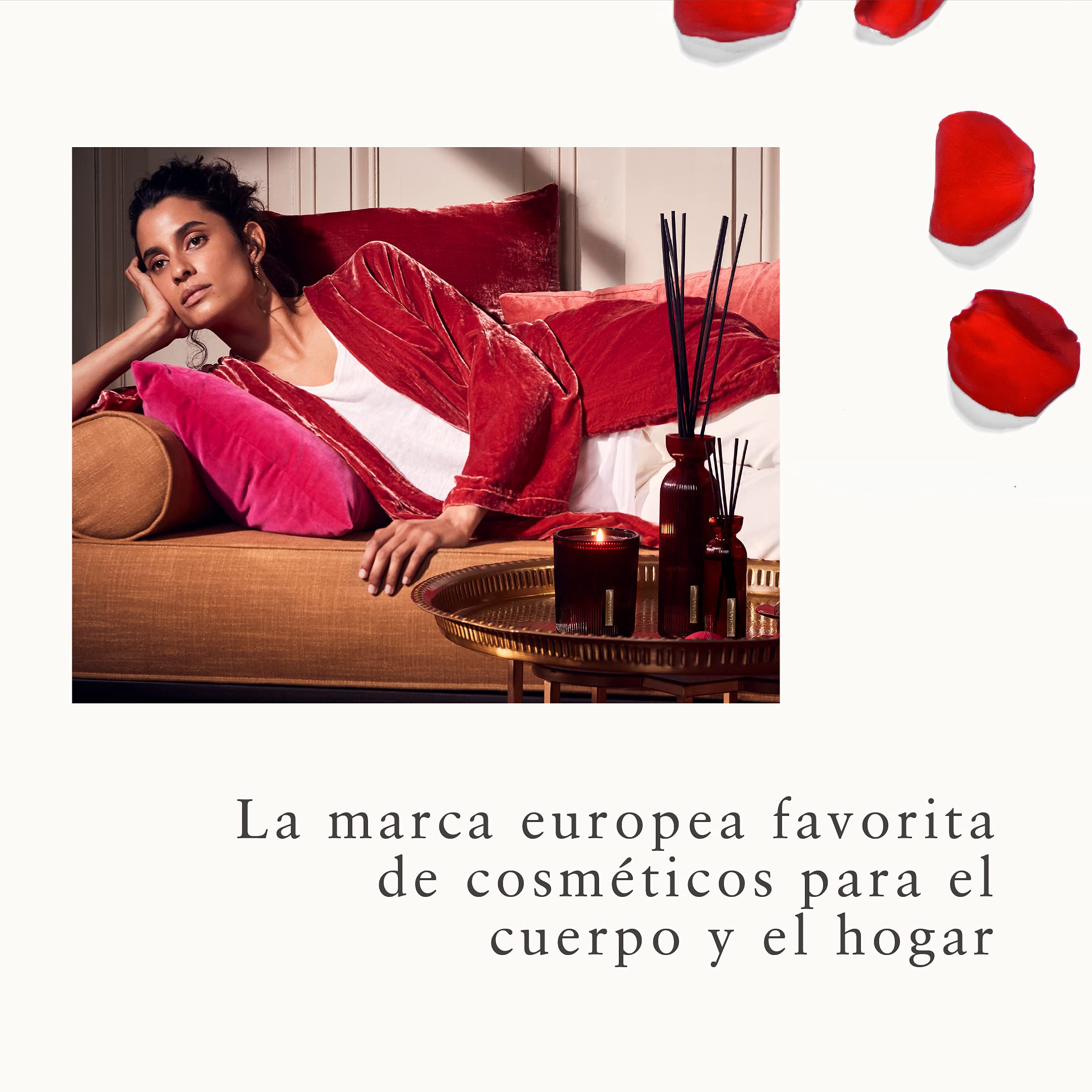 RITUALS The of Ayurveda Candle 1107149 - Vela perfumada (9,3 x 9,3 x 11,8 cm), diseño de rosa