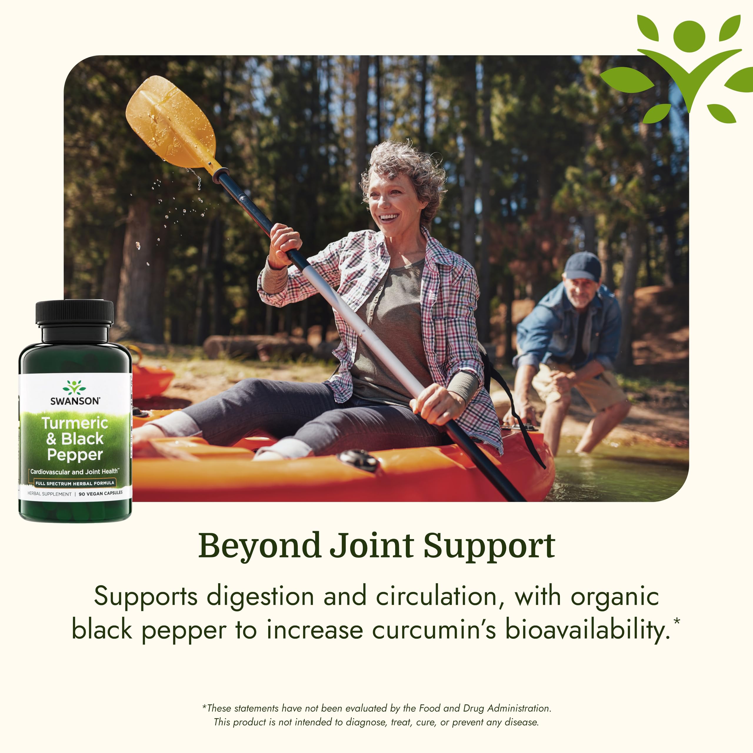 Swanson Premium Turmeric & Black Pepper Antioxidant Supplement, 90 Veg Caps — Amazon image 5