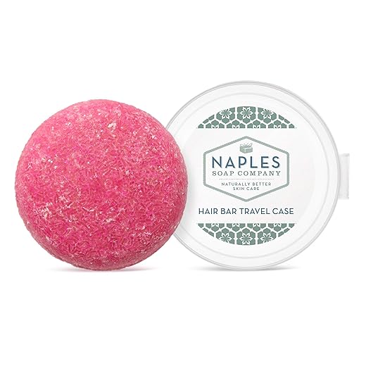 Naples Soap Company Solid Shampoo Bar – Free of Parabens, Alcohol, Pthalates – Handmade, pH Balanced, Eco-Friendly, Hydrating Haircare, Safe and Effective for All Hair Types, Lasts 50-75 Uses – Sunkissed