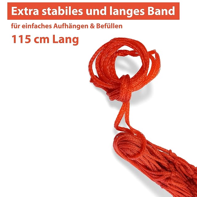 Foto 5 de 7 de Red extra grande para caballos de 5 x 5 cm. Malla de alimentación adaptada a la especie