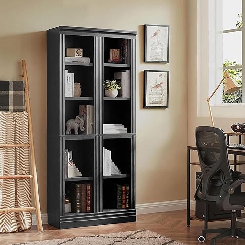 Miniatura 5 de JAHRSTIM Halston Estantería estrecha, unidad de almacenamiento ajustable abierta para el hogar y la oficina, 14 pulgadas de largo x 15.75 pulgadas