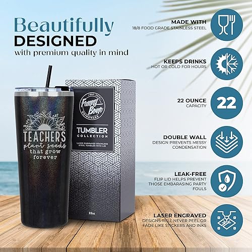 Miniatura 2 de Taza de café con diseño de regalo para profesores, ideal para la semana de agradecimiento a los profesores, cumpleaños, Navidad, mejor