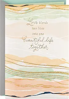 Hallmark Wedding Card (Beautiful Life Together)