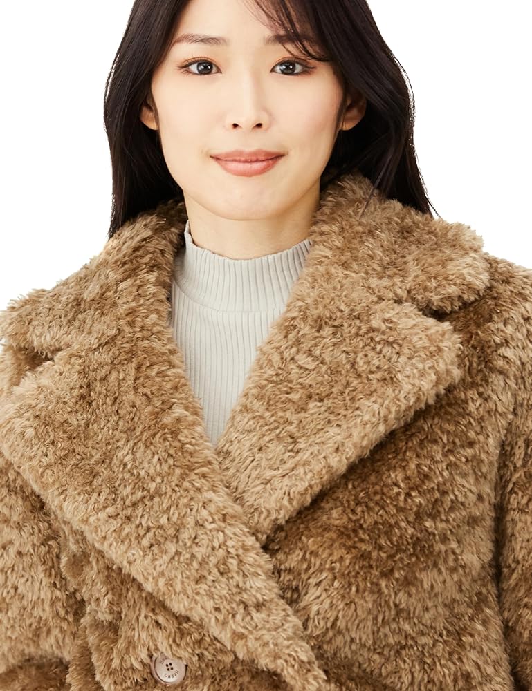 Amazon | [ヘルノ] JACKET 【公式】 カーリーエコファー ショート