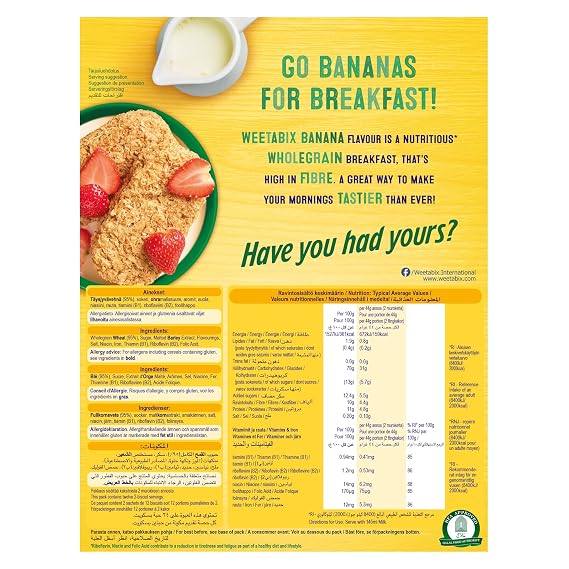 Weetabix - Banana - 24 Biscuits - 528g