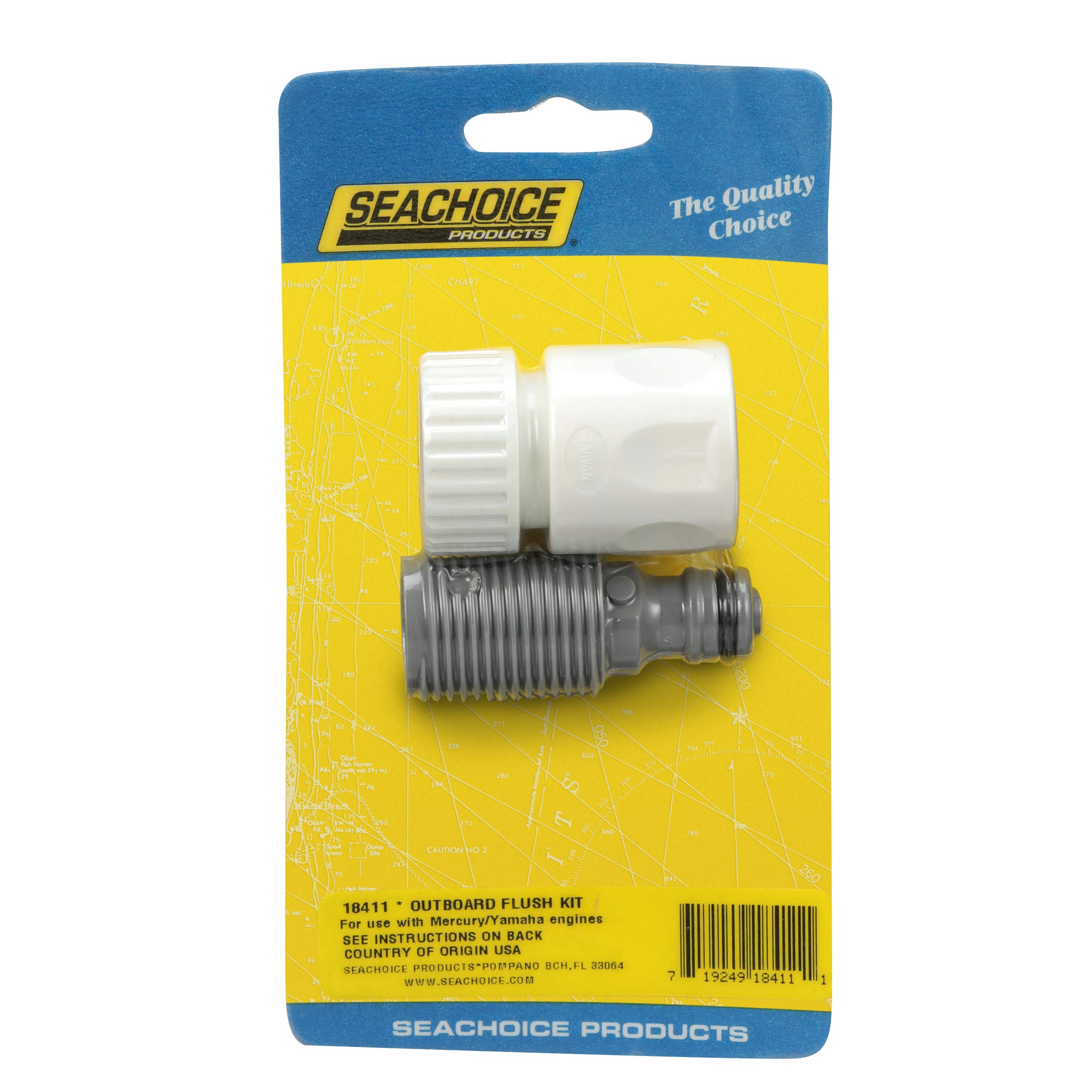 Seachoice 18411 Outboard Flush Kit for Mercury, Mariner, Yamaha and